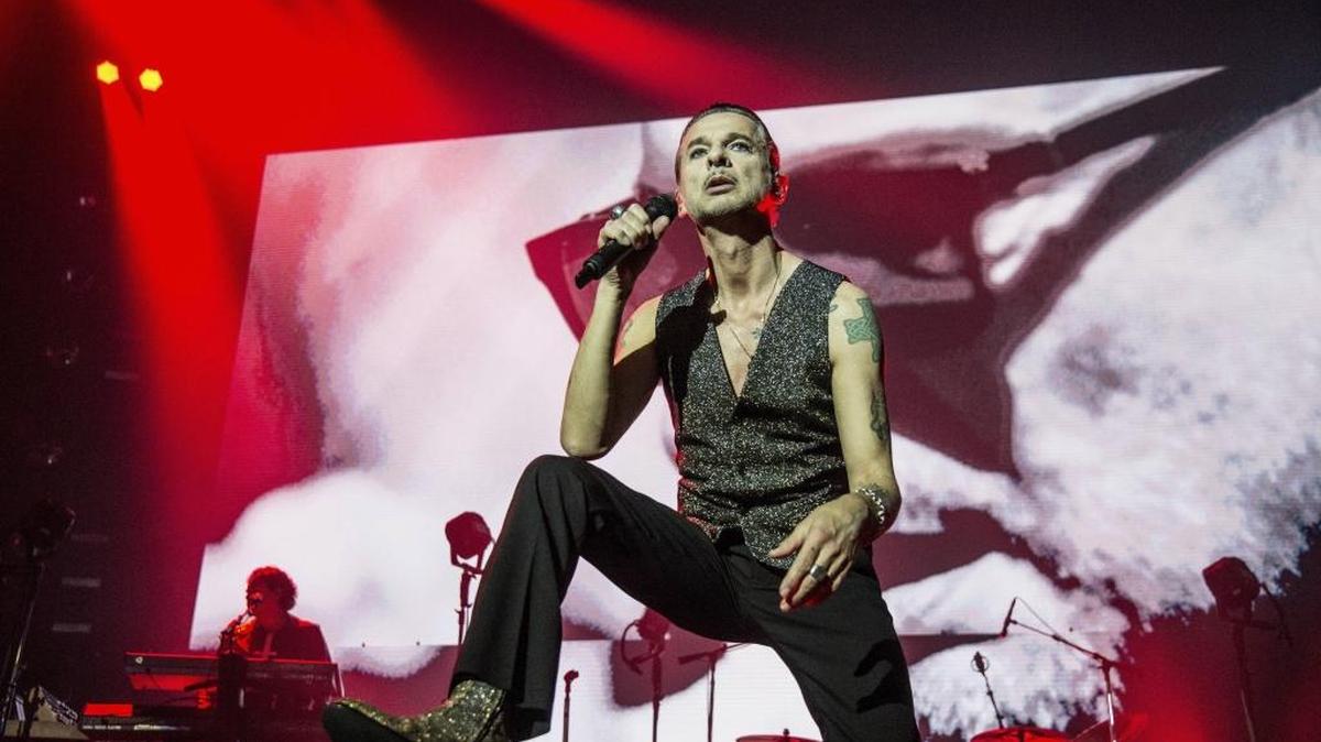 British electronic music giants Depeche Mode perform at the MidFlorida Credit Union Amphitheatre in Tampa on Wednesday, Sept. 13. Warpaint opens.