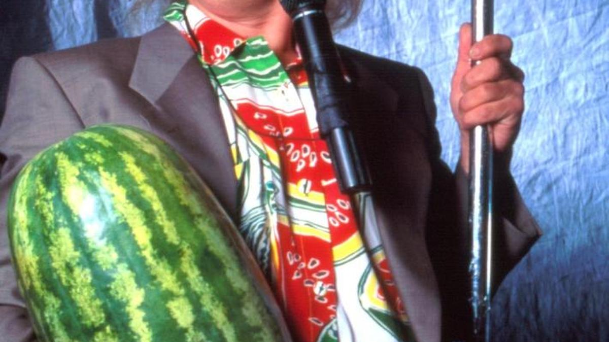 Gallagher, the comedian best know for smashing watermelons with a sledge hammer, brings his act to Stone Hall at the Manatee Performing Arts Center for two shows on Friday.