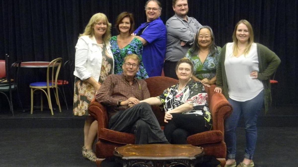 Standing, from left, Jennifer Caldwell, Pamela Hopkins, Walter Price, Jalex Scott and Candace Artim. Sitting, from left, James Thaggard and Carolyn Zaput.