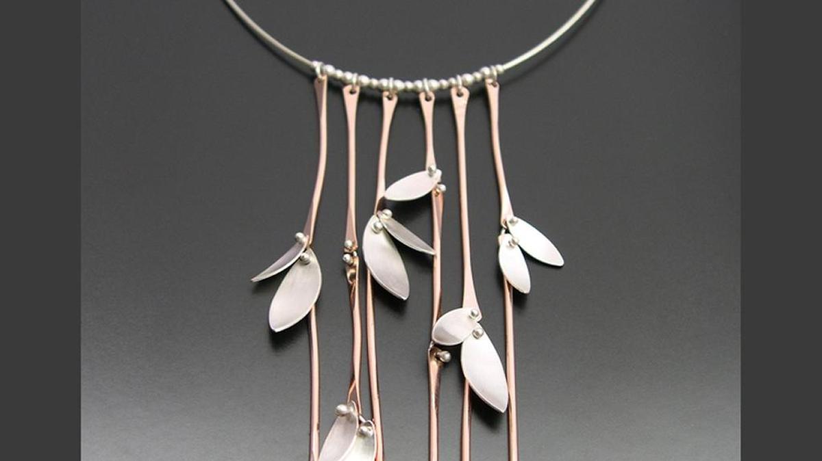 Aileen Lampman will have her jewelry on display at this weekend’s Fine Arts Festival in downtown Bradenton.