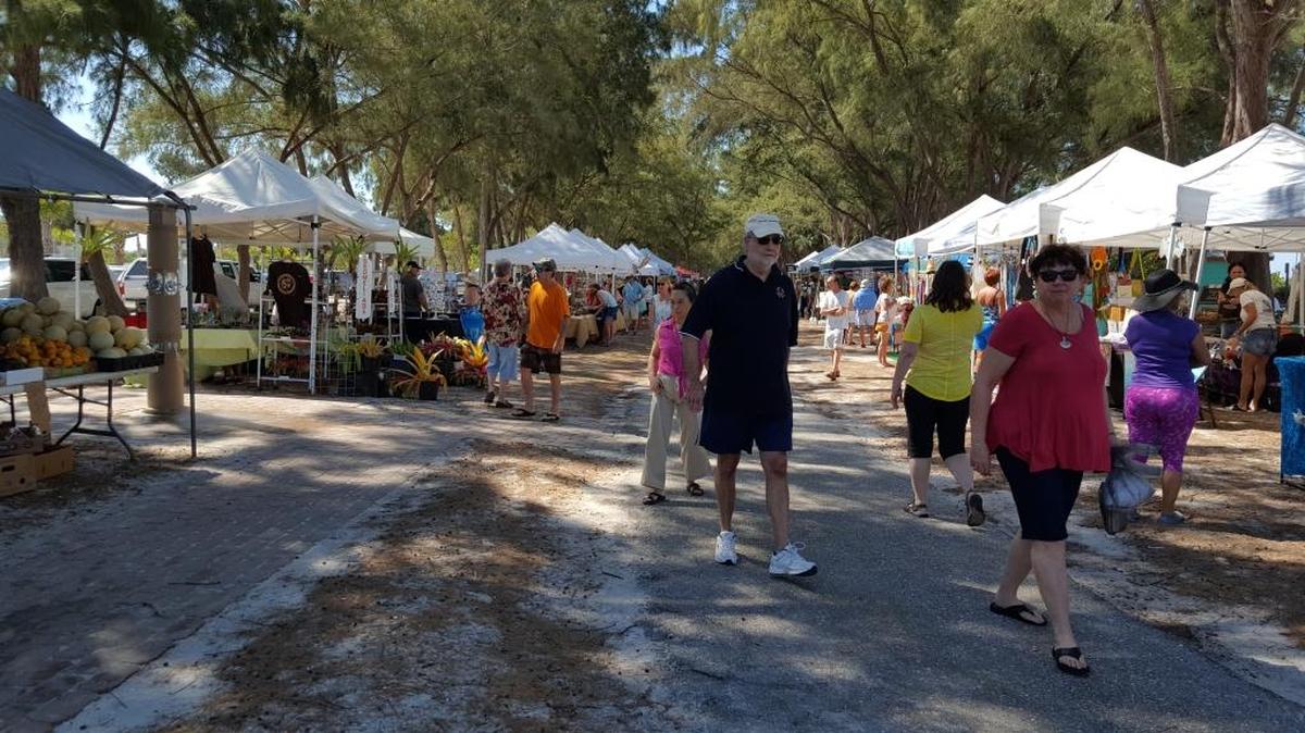 Stroll the Beach Market at Coquina Beach Sundays through July featuring local artists, arts and crafts, jewelry, fresh produce, purses, collectibles, health and beauty items and much more. 2650 Gulf Drive S., Bradenton Beach, 941-518-4431. 10 a.m.-4 p.m. Sundays through July.
