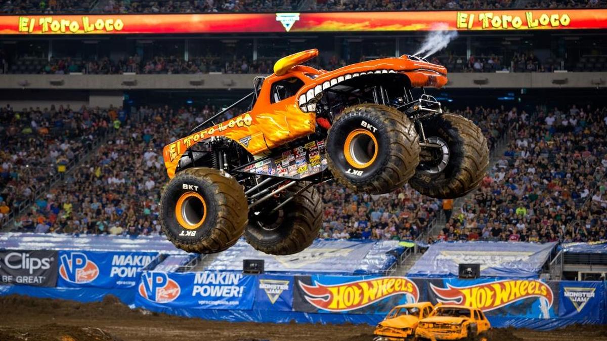 El Toro Loco is one of the featured vehicles at Monster Jam, the loud and fast-paced display of truck power and truck-driving prowess coming to Tampa’s Raymond James Stadium Saturday.