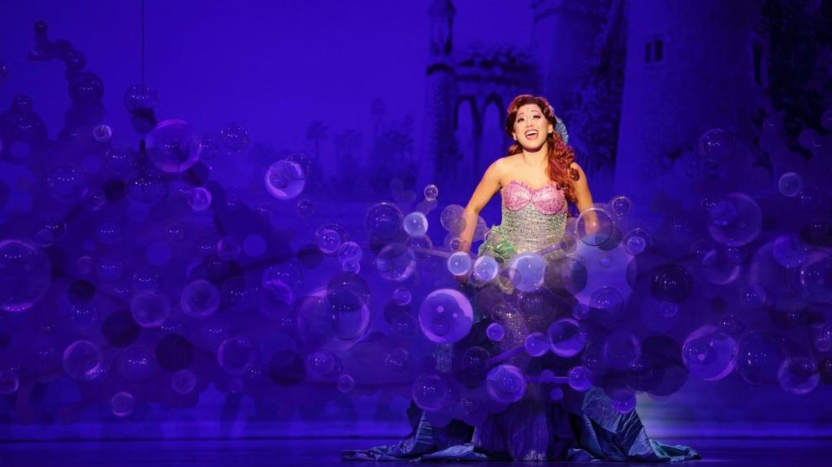 Diana Huey in Disney’s “The Little Mermaid.”