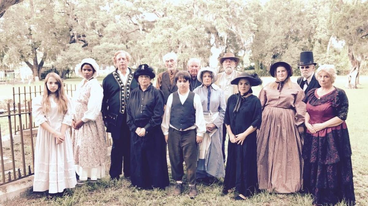 In “Spirit Voices from Old Manatee,” historical figures will come to life, often near the site of their actual graves at the burying grounds.