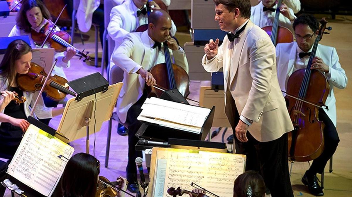 The Boston Pops Esplanade Orchestra, conducted by Keith Lockhart, will perform a concert of music by the Beatles at Van Wezel Performing Arts Hall in Sarasota.