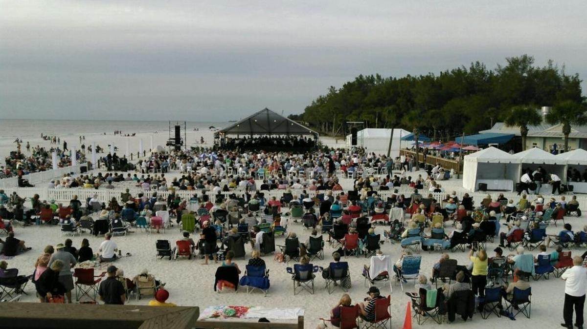 Symphony on the Sand is always a popular event.