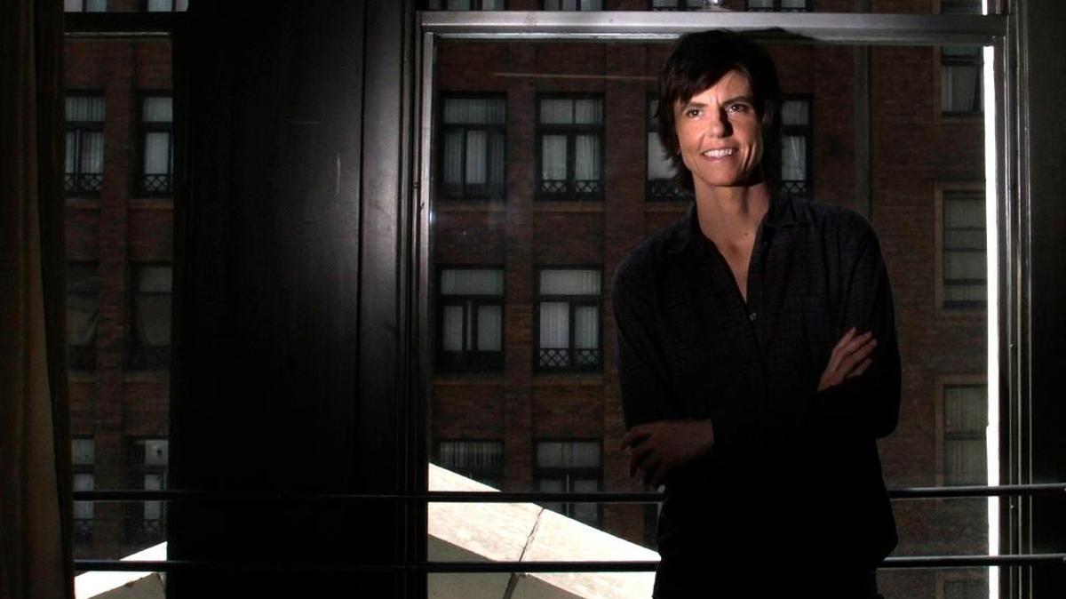 Comedian Tig Notaro at her downtown loft in 2012. She has had an amazing and tragic year with success in her comedy career and the loss of her mother and the discovery of her own cancer.
