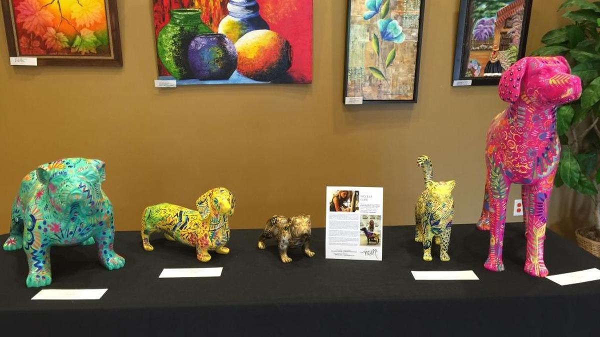 The public is invited to an exhibit of paintings, sculpture and photographs from Italian and Latin American artists on display through June 30 at Manatee Performing Arts Center, 502 Third Ave. W., Bradenton. Hours: 10 a.m.-5 p.m. Monday-Friday and 10 a.m.-2 p.m. Saturdays.