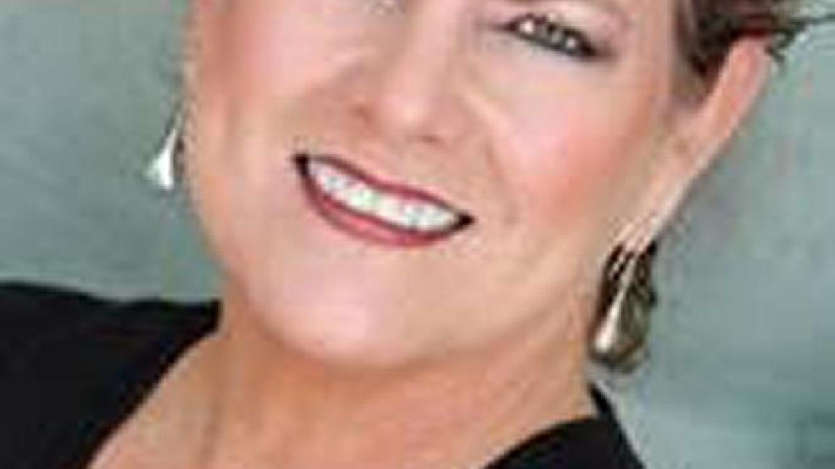 Soprano Carol Sparrow performs with the State College of Florida Bradenton Symphony Orchestra.