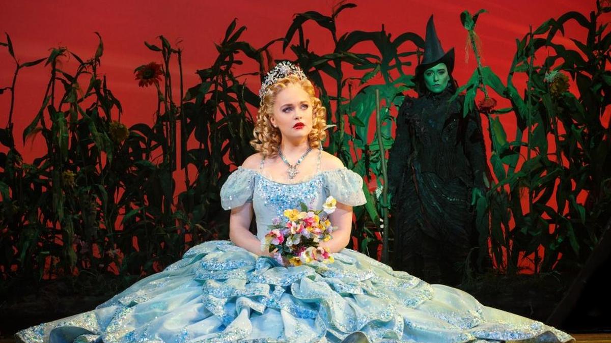 Jessica Vosk and Kristin Martin star in the Broadway touring production of “Wicked.”