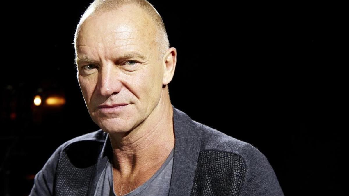 In this Sept. 26, 2013, file photo, Sting poses for a portrait at The Public Theater in New York. Florida Orchestra's 50th anniversary gala on Dec. 9 will feature Sting.