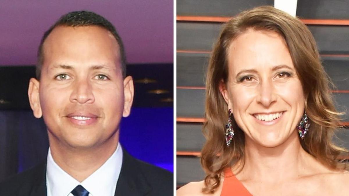 Alex Rodriguez and Alex Wojcicki