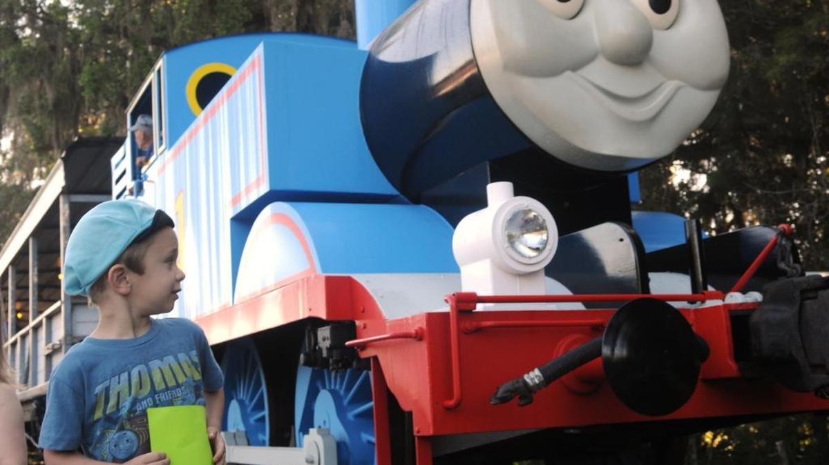 “Day Out With Thomas” draws thousands of kids and grown-ups to the Florida Railroad Museum in Parrish each year for a visit with the perennially popular Thomas the Tank Engine.