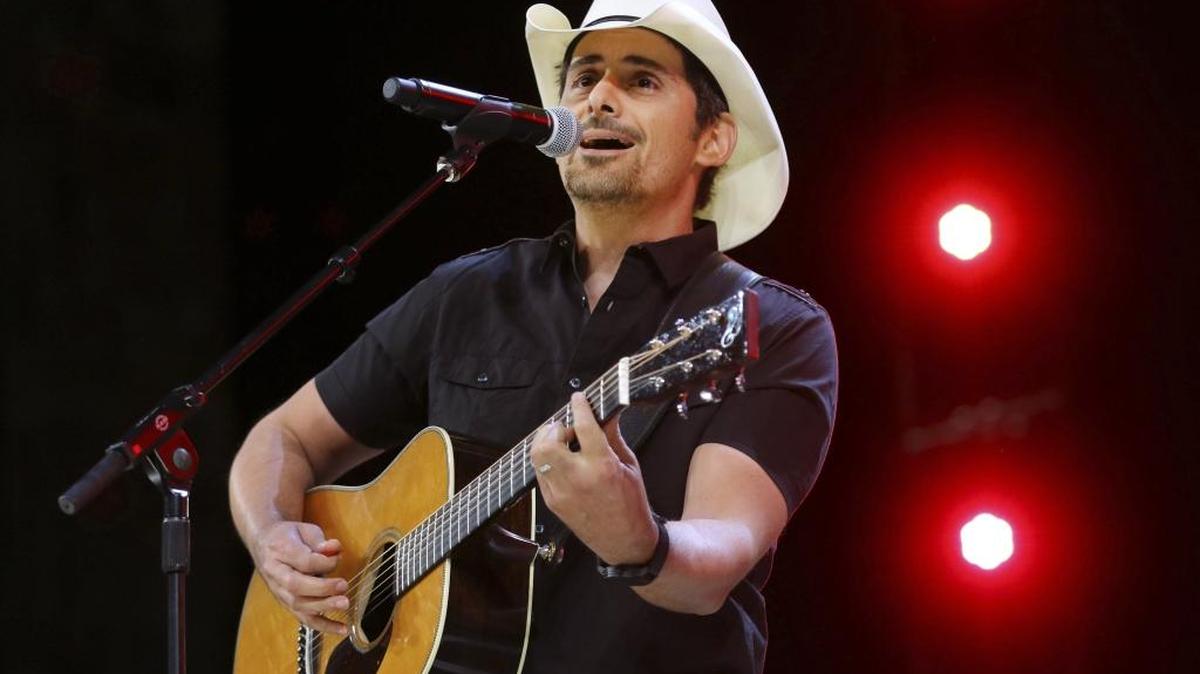 Brad Paisley performs Sept. 16 at Tampa’s MidFlorida Credit Union Amphitheatre.