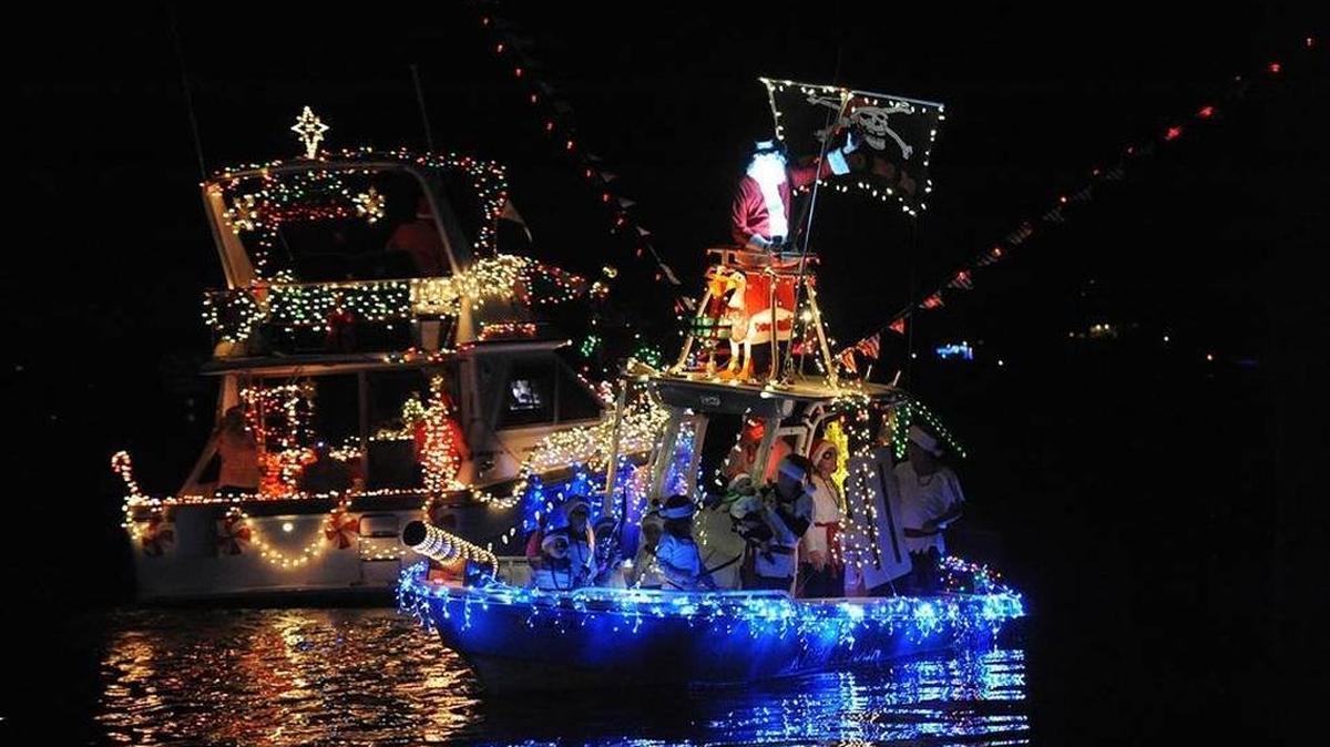 The Manatee River Holiday Boat Parade begins at 6:30 p.m. Saturday.