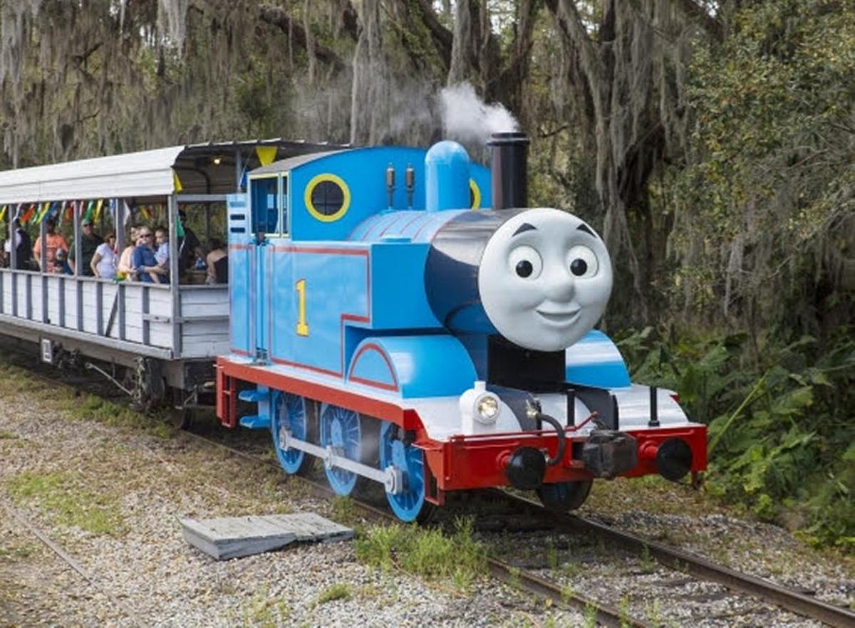 The world’s most beloved tank engine pulls into the Florida Railroad Museum in Parrish to take fans for a ride in an event called “A Day out With Thomas.”
