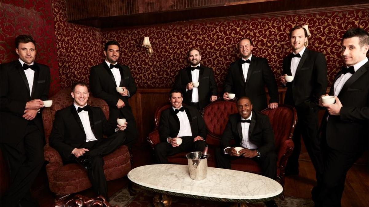 Nine-man a cappella group Straight No Chaser performs Thursday at Van Wezel Performing Arts Hall in Sarasota.