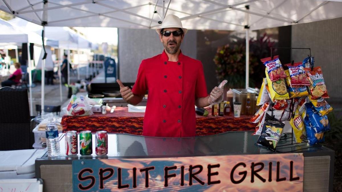 Marcus Anderson of Split-Fire Grill and his team will be constructing a 300-foot burrito at Friday’s Main Street Live.