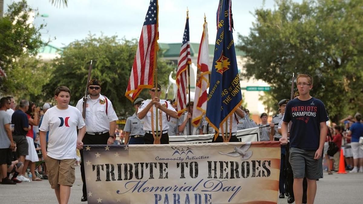 Each year, Lakewood Ranch hosts a Memorial Day Salute to Heroes Parade. Close to 100 individuals and groups marched in last year’s parade.