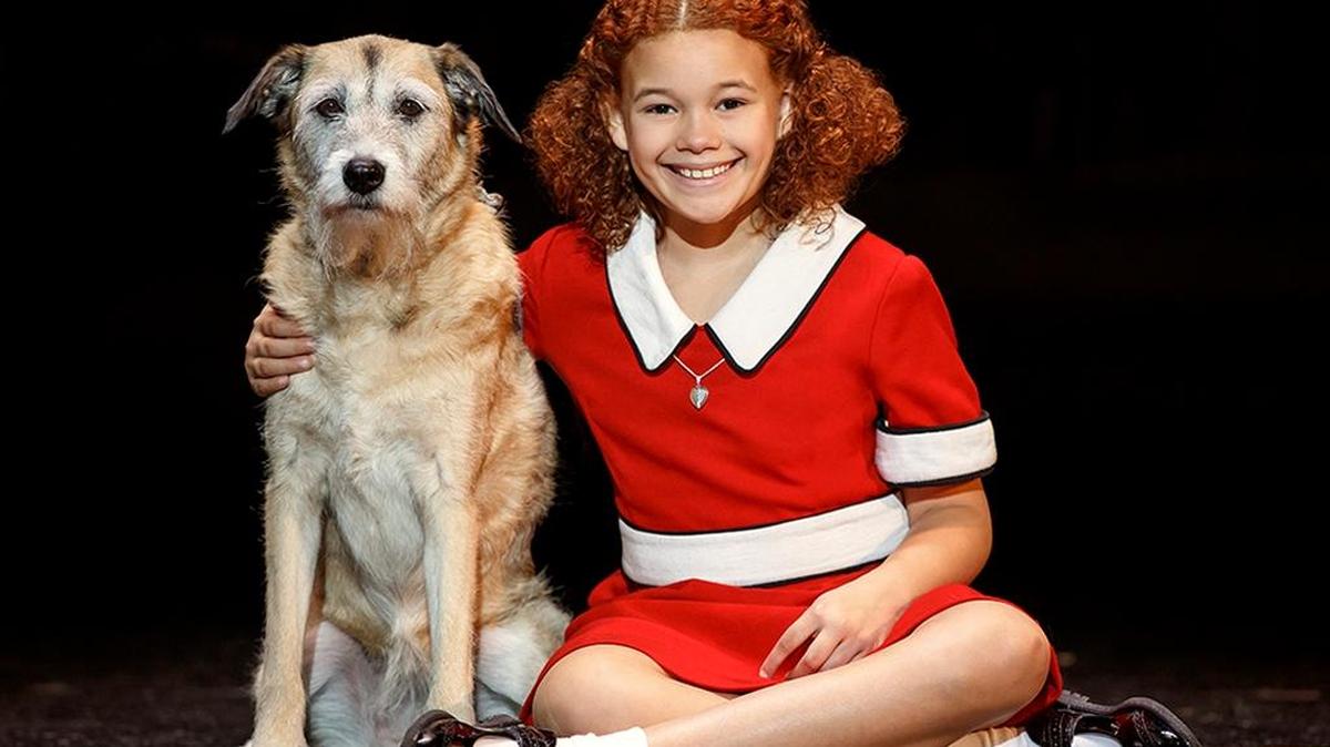 Sarasota’s Tori Bates has the title rule in the touring production of “Annie,” playing Tuesday and Wednesday at the Van Wezel Performing Arts Center.