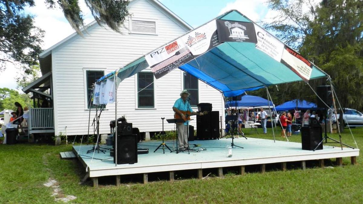 The 102nd annual Old Miakka Hootenanny is Sunday in Sarasota. Proceeds go to help preserve the Old Miakka Schoolhouse.