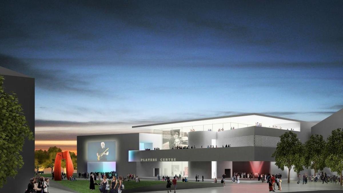The sale of its current theater means that the Players Centre for Performing Arts can move ahead with construction of its new theater in Lakewood Ranch, shown here in a rendering.