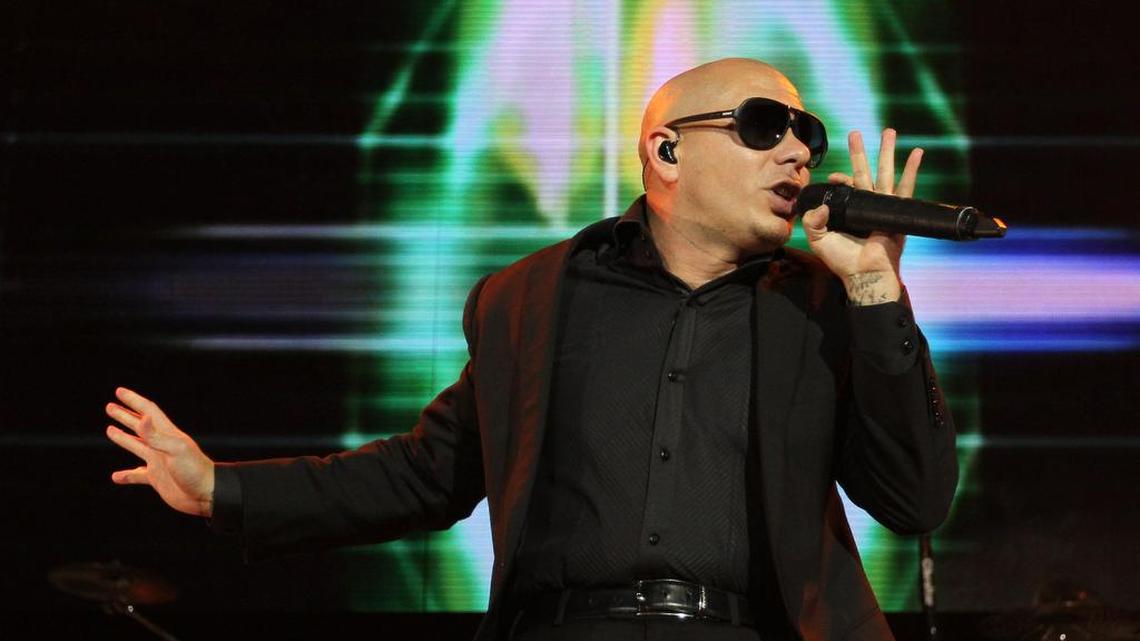 Rapper Pitbull performs in Tampa with his‘Bad Man’ tour