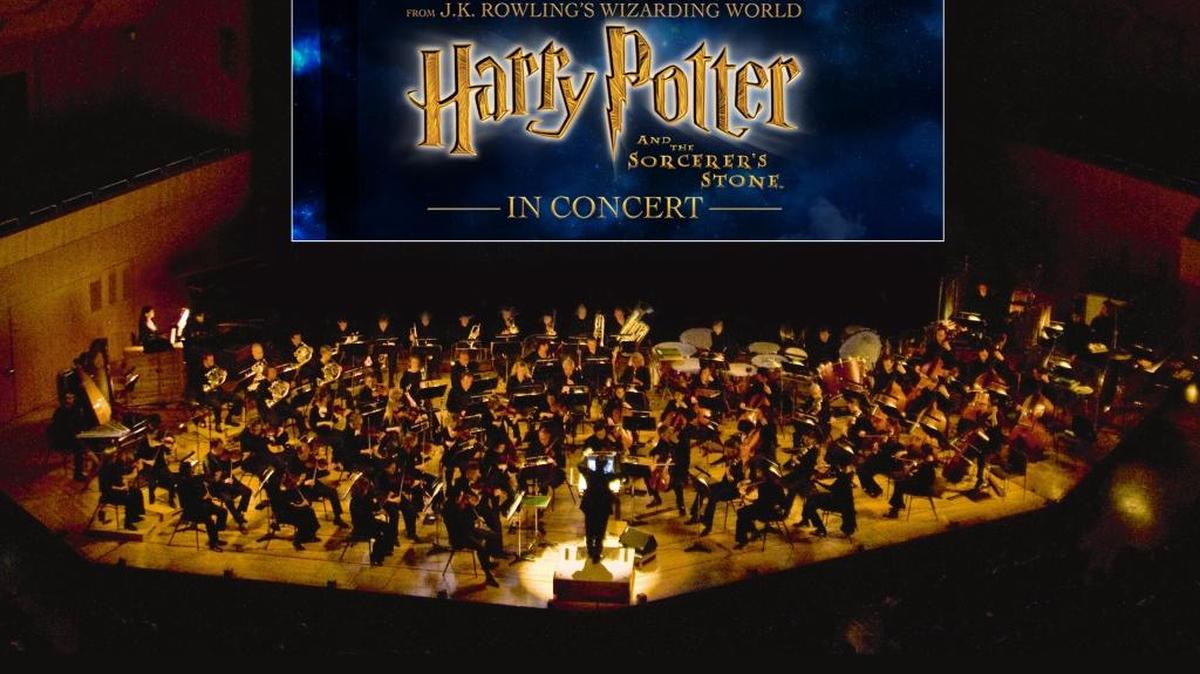 “Harry Potter and the Sorcerer’s Stone” in Concert features an 80-piece orchestra performing the John Williams score as the film screens. It’s coming to the Straz Center for the Performing Arts in Tampa this week.