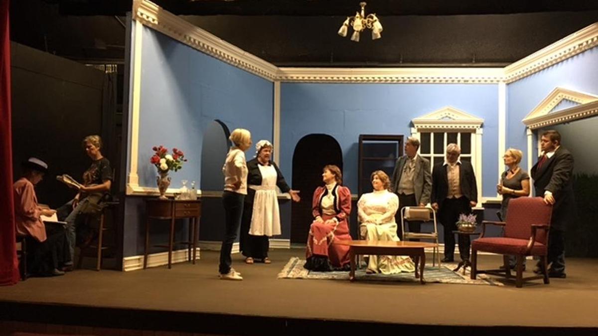 The cast of the Anna Maria Island Players’ production of “Play On!”
