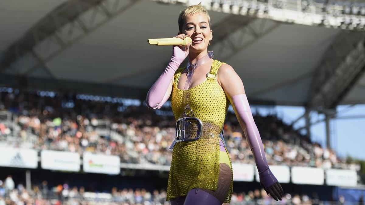 Katy Perry performs at Wango Tango at StubHub Center on May 13 in Carson, Calif.