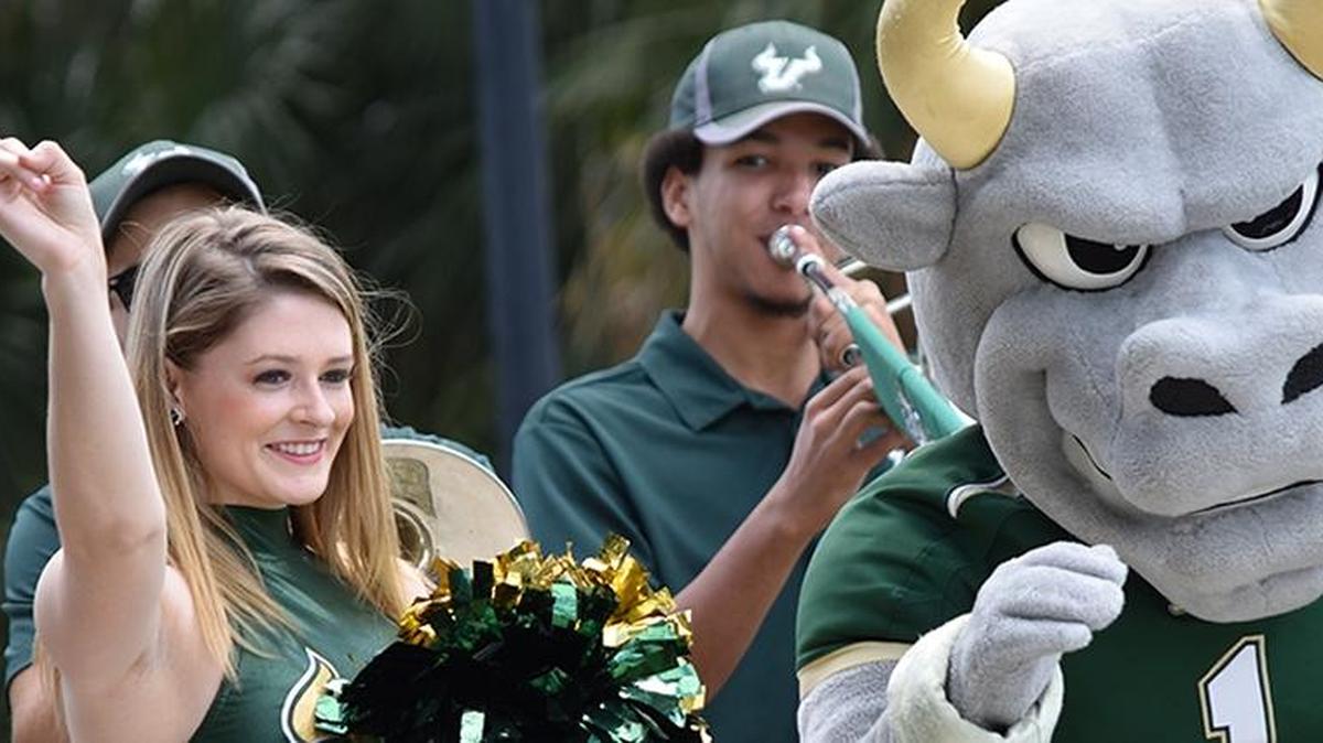 Join Rocky and many others at Saturday’s “Bulls, Bands and BBQ” event at the USF Bradenton Campus.