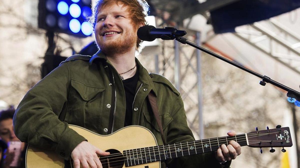 Singer-songwriter Ed Sheeran has been nominated for 11 Grammy Awards and sold 22 million albums.