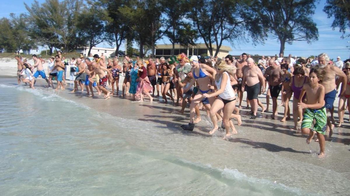 The ninth annual Shamrock Shiver Charity Plunge will begin with participants gathering photo at 11:30 a.m., followed by the plunge at noon on Sunday at Gulf Drive and Seventh Street South at Bradenton Beach. A post-plunge party follows at Clancy’s Irish Pub, 6218 Cortez Road W., Bradenton.