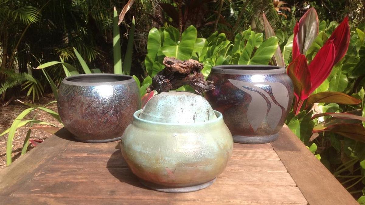 Hundreds of unique ceramic art objects created by dozens of local artists are available for purchase at a Home and Garden Pottery Sale 10 a.m.-4 p.m. April 7-8 at ArtCenter Manatee, 209 Ninth St. W., Bradenton. Admission and parking are free.
