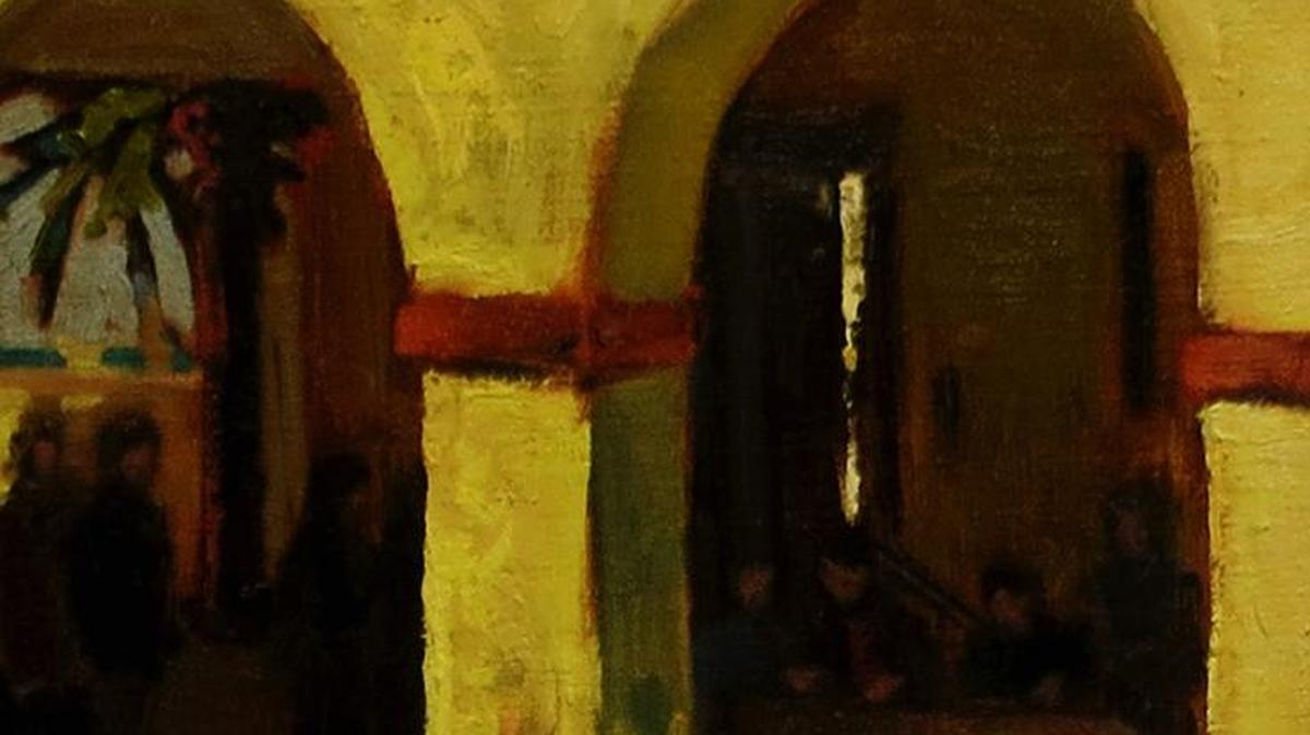 An opening reception for the exhibit “Hot! Hot! Hot!” featuring painting, sculpture, pottery, jewelry and mixed media by various local artists, and an exhibit by local artist and teacher, Darwin Leon, will be 5-7 p.m. June 30 at ArtCenter Manatee. Both exhibits will be on display through July 22. Above: “Arches,” oil painting by Susan Covert