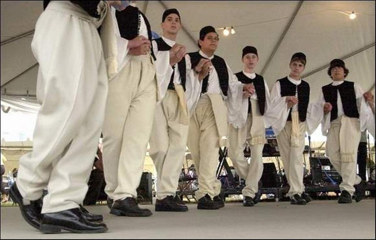 The annual Glendi festival at St. Barbara Greek Orthodox Church celebrates the Olympic tradition with traditional food and dancing.
