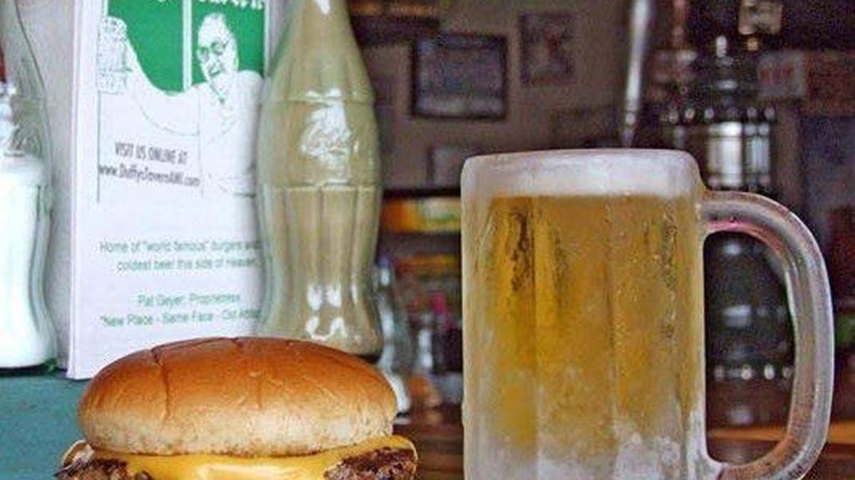 Duffy’s Tavern in Holmes Beach is famous for their cheeseburgers and cold beer. Summer is a great time for locals to visit without all the traffic.