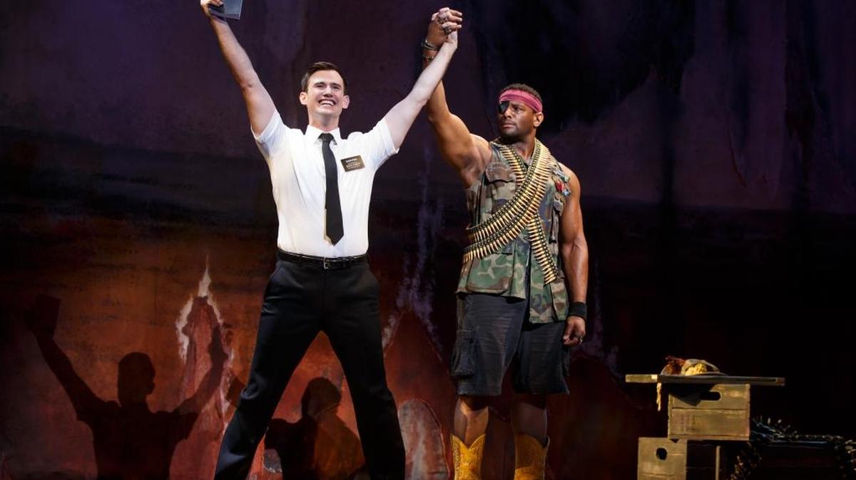 “The Book of Mormon” runs through Dec. 10 at Straz Center for the Performing Arts in Tampa.