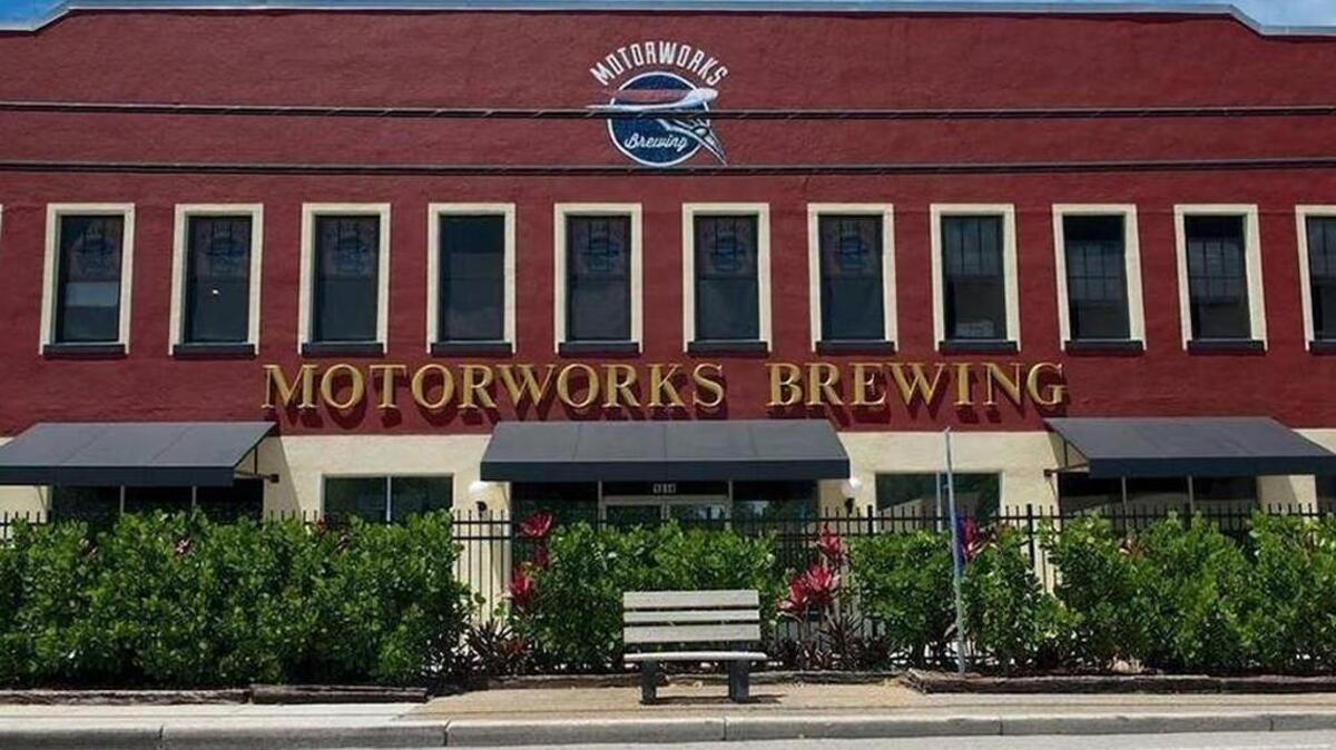 Motorworks Brewing is located at 1014 Ninth St. W. in Bradenton.