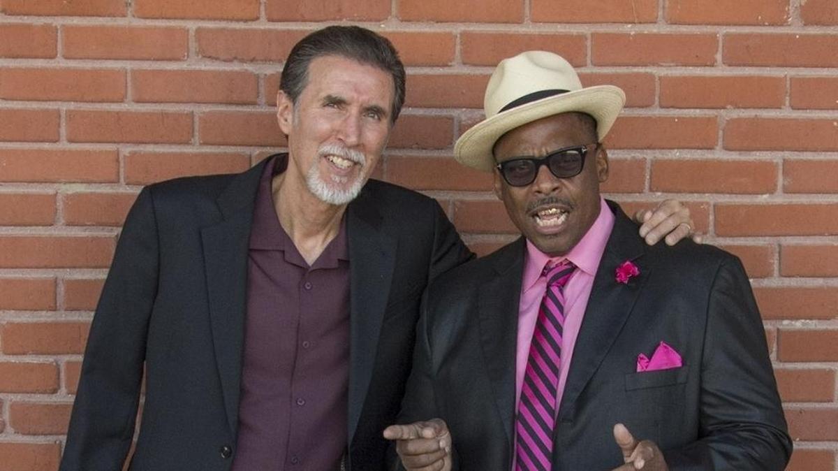 The Andy T Band featuring Alabama Mike pairs veteran Nashville guitarist Andy Talamantez with dynamic San Francisco singer Michael A. Benjamin, a.k.a. Alabama Mike.