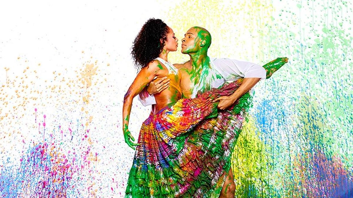 Alvin Ailey American Dance Theater’s Linda Celeste Sims and Yannick Lebrun.
