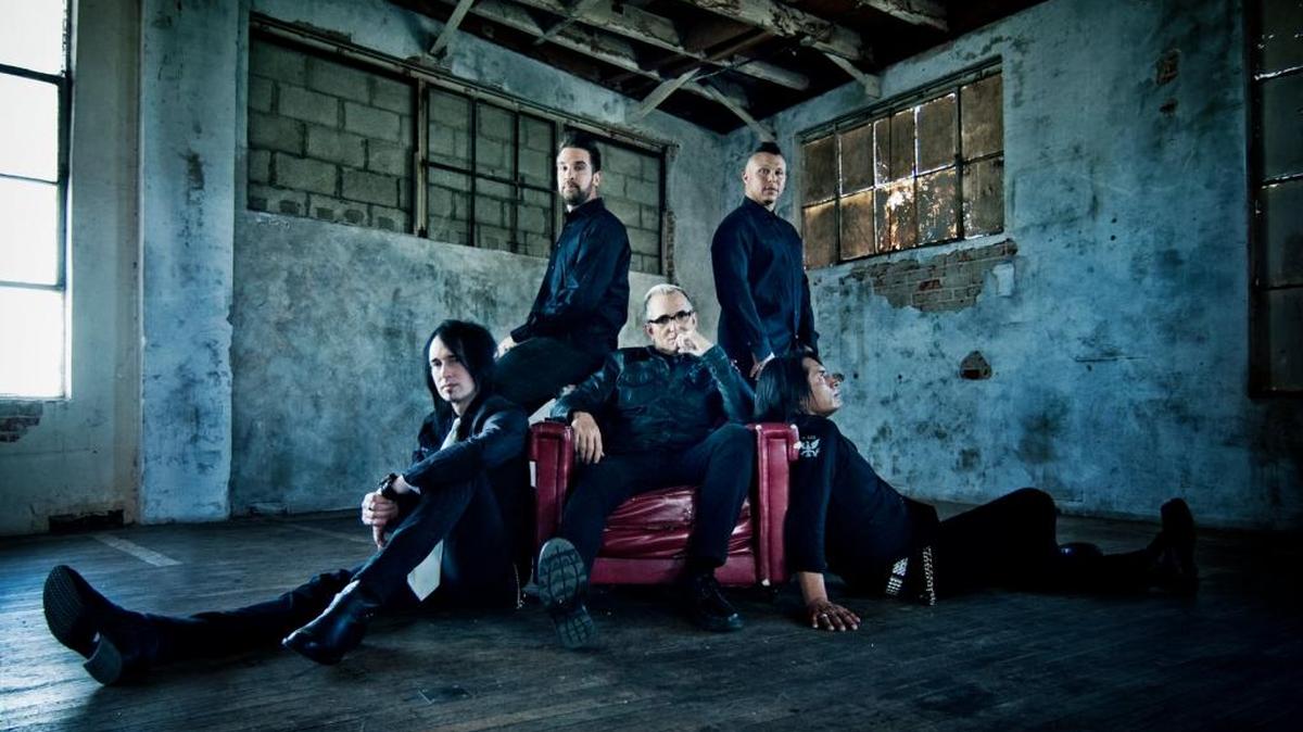 Art Alexakis, center, and his band Everclear will play Wednesday in Madeira Beach.