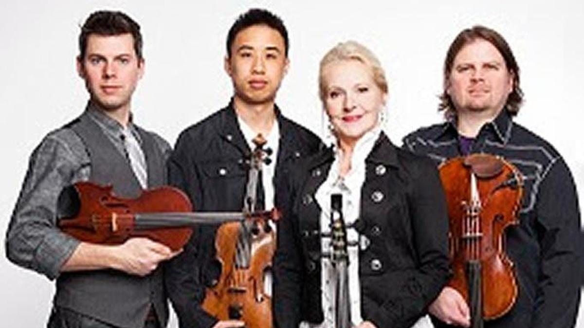 Contemporary string quartet Ethel premieres a work titled “Circus: Wandering City” at the Ringling this weekend.