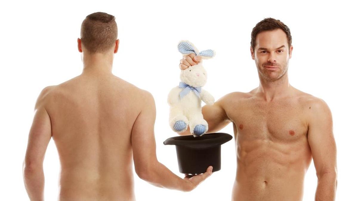 Mike Tyler and Christopher Wayne, the Naked Magicians, bring their R-rated comedy/magic act to the Straz Center for the Performing Arts in Tampa.