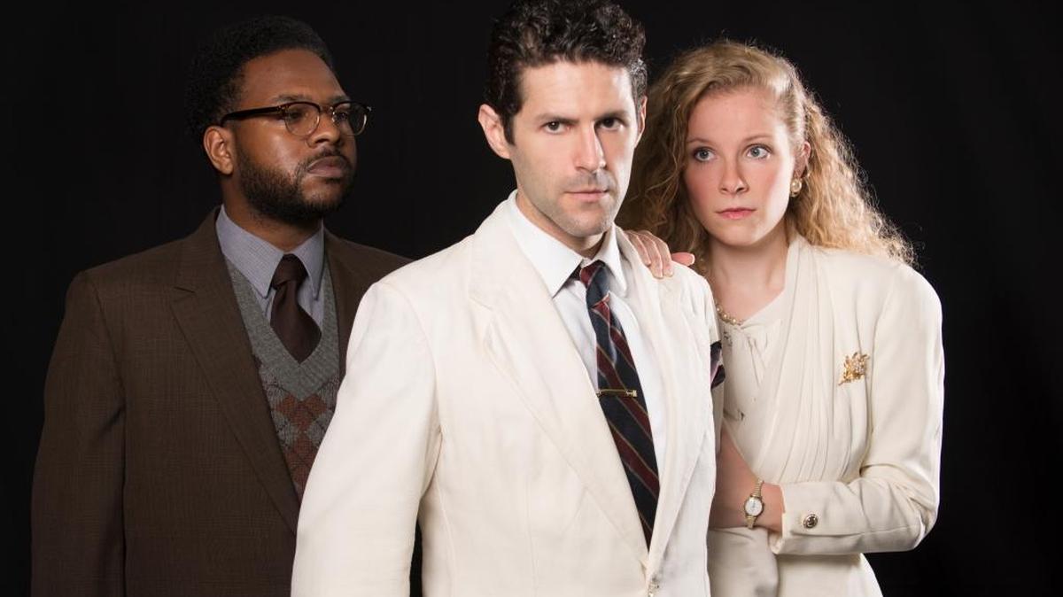 Anthony J. Hamilton, Andrew Bosworth and Amy Helms star in “Julius Caesar,” Asolo Rep’s Presentation of an FSU/Asolo Conservatory for Actor Training Touring Production.