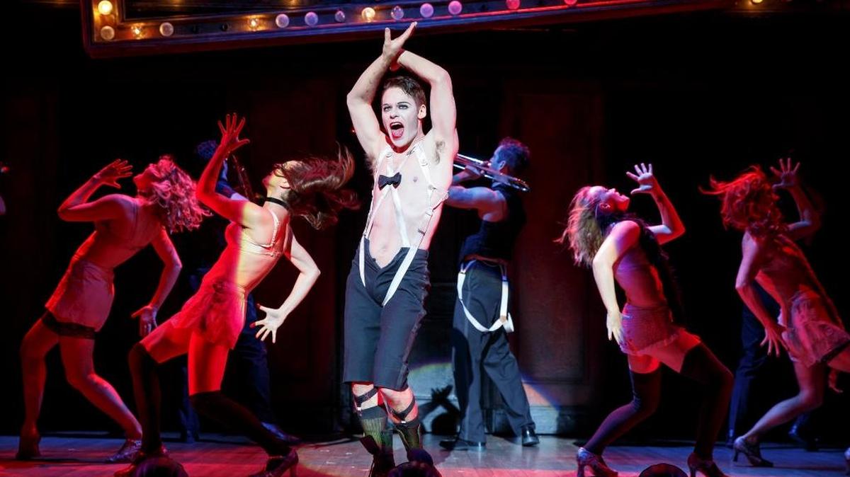 The national tour of “Cabaret” stops at the Straz Center in Tampa beginning Tuesday. The musical set against the the rise of the Nazi Party in Germany premiered just over 50 years ago.