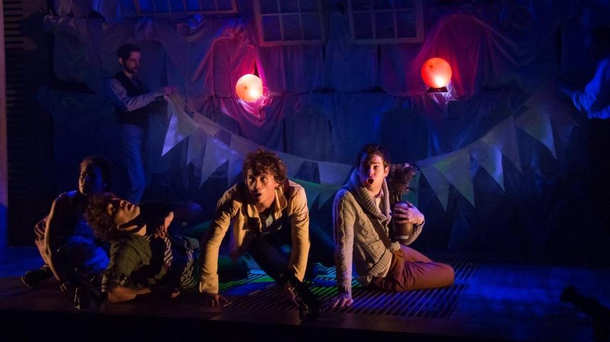 FreeFall theater in St. Petersburg stages two different Peter Pan stories: Eric Davis’ new adaptation of the J.M. Barrie novel , and “Peter and the Starcatcher,” based on the 2004 prequel.