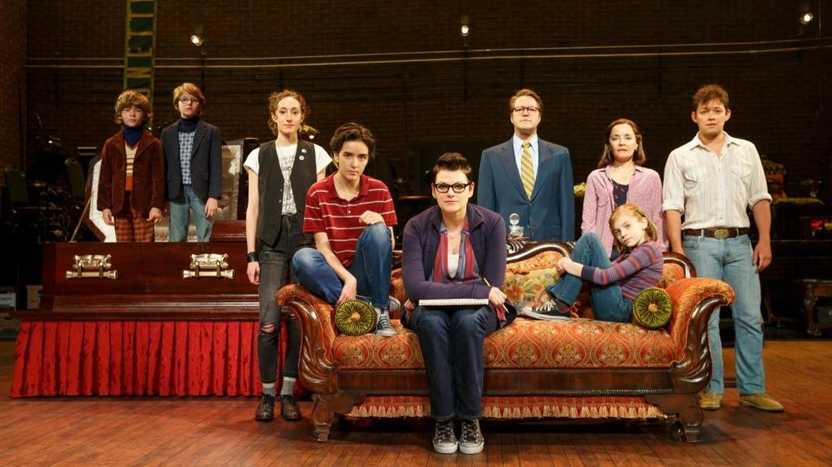 “Fun Home,” which won the Tony Award for best musical, ends its national tour at the Straz Center for the Performing Arts in Tampa.