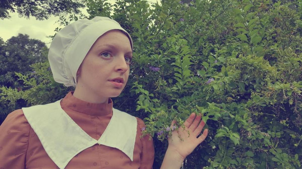 Brianna Larson stars in “The Crucible.”