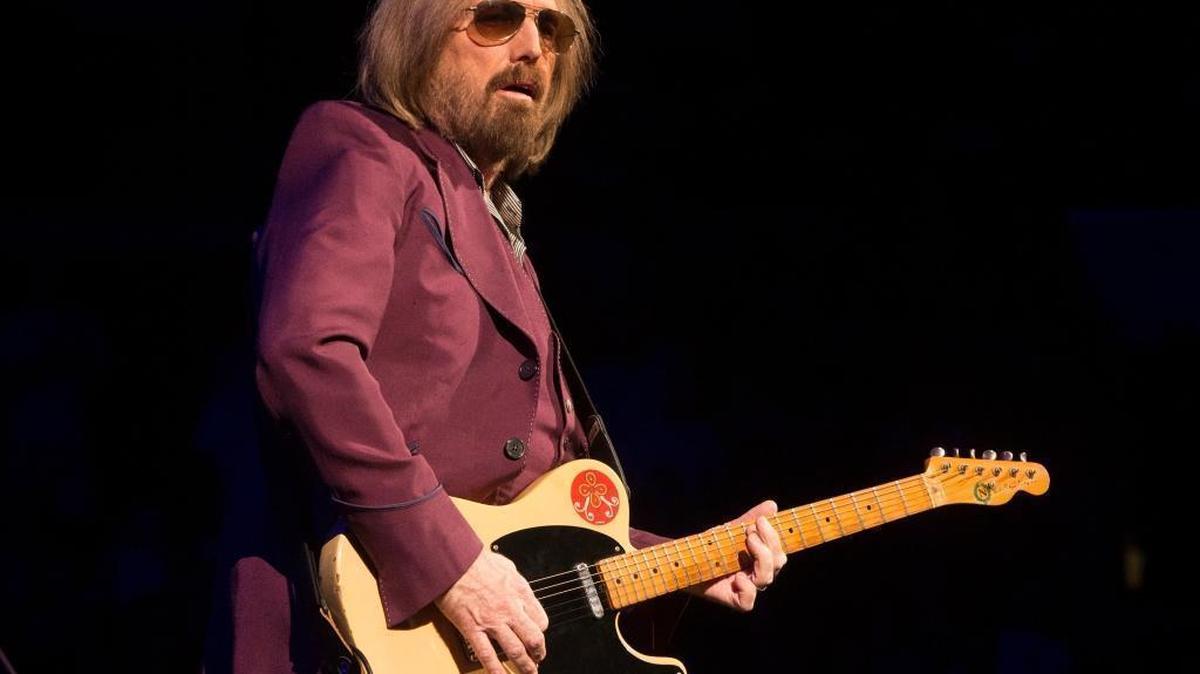 FILE - In this July 1, 2017 file photo, Tom Petty of Tom Petty and the Heartbreakers performs during their "40th Anniversary Tour" in Philadelphia. Petty has died at age 66. Spokeswoman Carla Sacks says Petty died Monday night, Oct. 2, 2017, at UCLA Medical Center in Los Angeles after he suffered cardiac arrest.